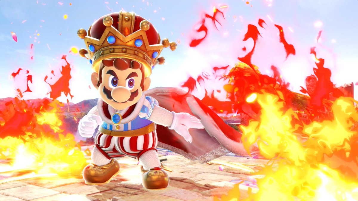 Miguel92398's tweet image. Even tho I'm semi-retired from modding in general, here's what I'm cooking for #Mar10Day. The KING will rise from the ashes and reclaim what's his.

gamebanana.com/mods/411971
#SmashBrosUltimate #Mods