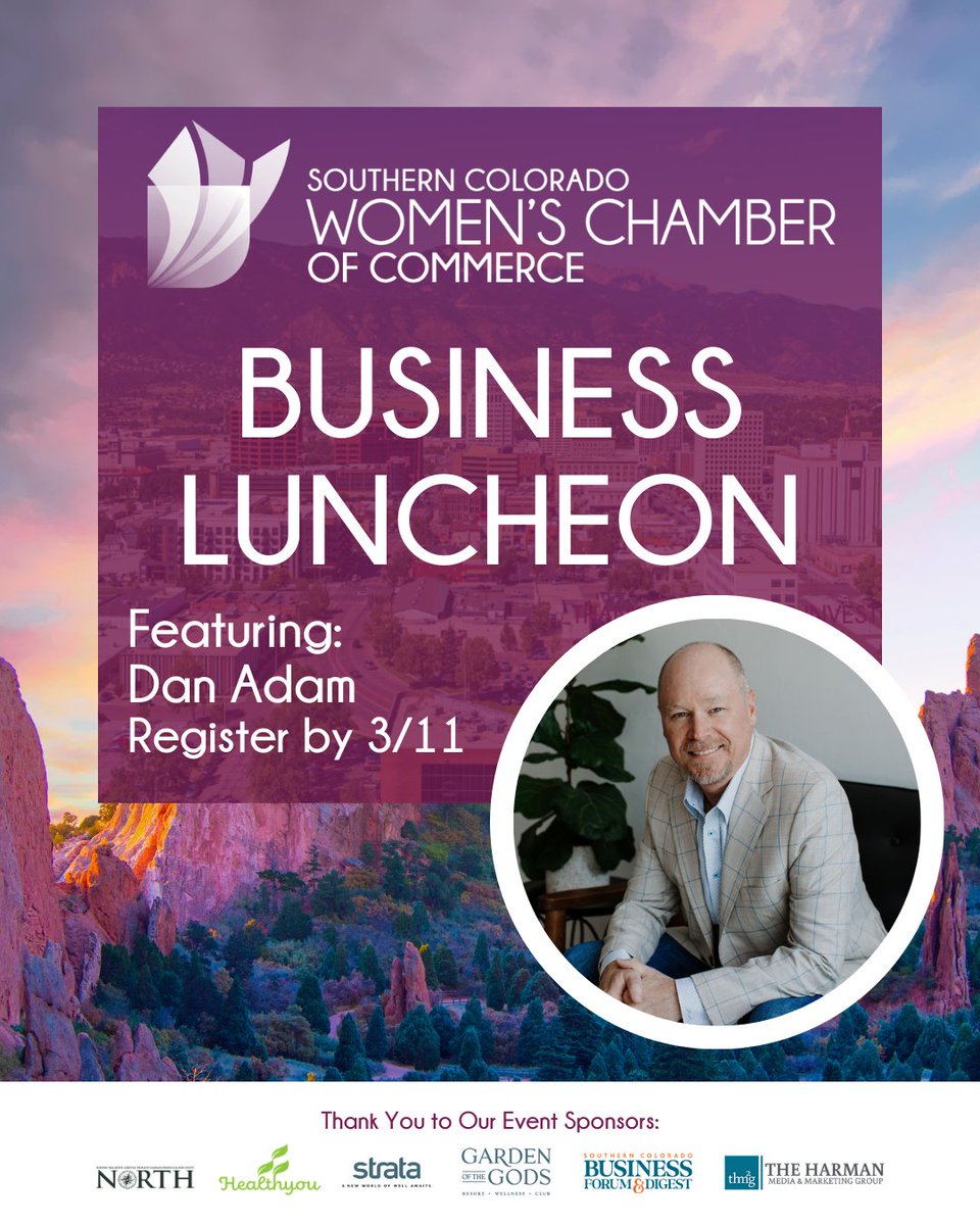 SCWCC's tweet image. Registration for the March #BusinessLuncheon closes on March 11th, featuring Dan Adam, owner of Adam &amp;amp; Son Auto Repair.
Save your seat today and join us for conversation, learning, and connection. chamber.scwcc.com/events/details…
#SCWCC