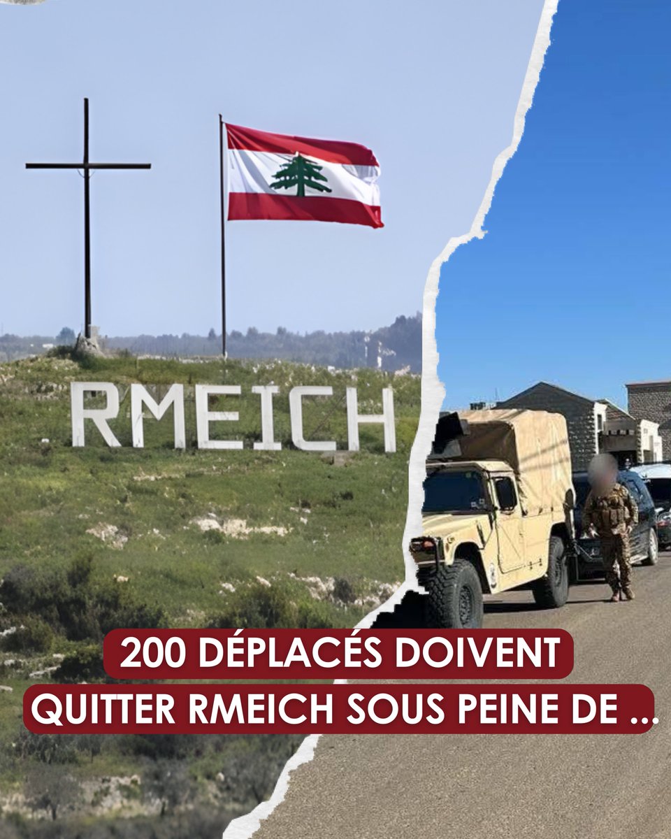 SOSCdOrient's tweet image. 🇱🇧#Liban - 200 Libanais déplacés à Rmeich ont dû évacuer sous protection de l'armée libanaise vers Saïda.

#saida #southlebanon #sudliban #liban #rmeich #moyenorient #procheorient #middleeast #lebanon