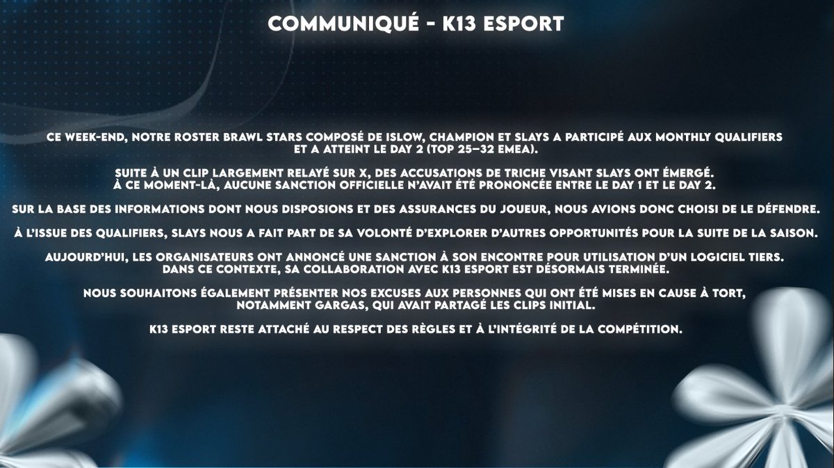 K13 Esport tweet media