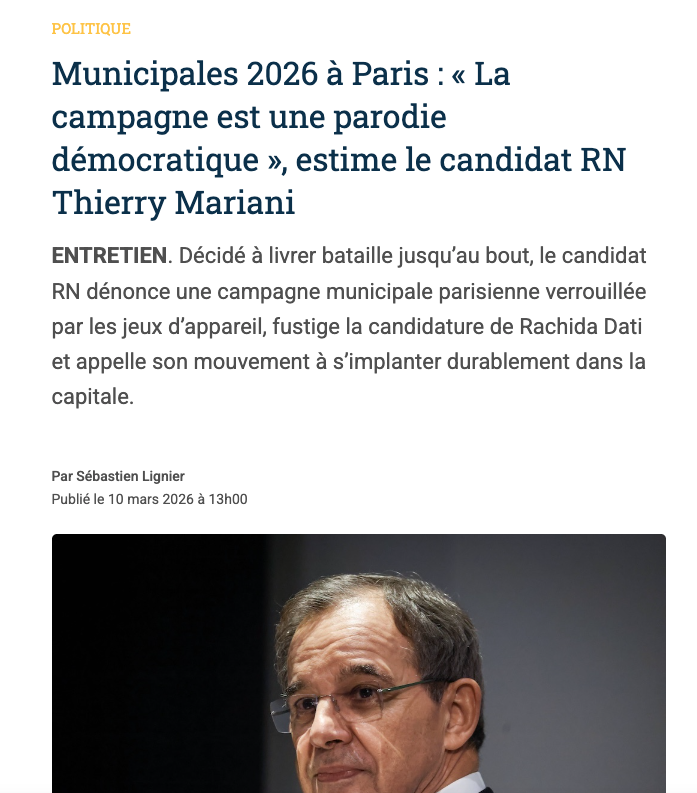 Thierry MARIANI tweet media