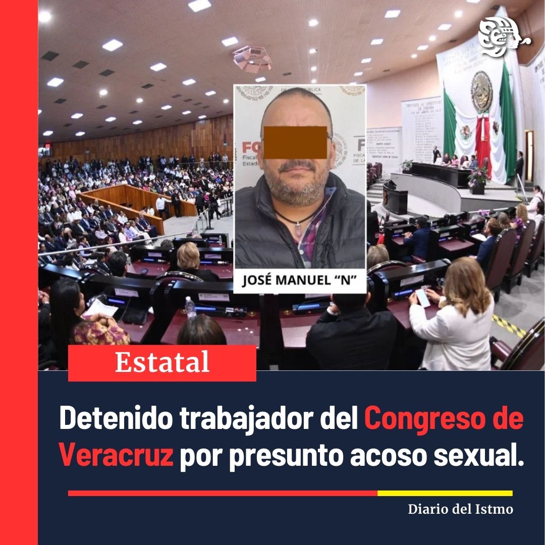 diariodelistmo_'s tweet image. #Estatal | La La FGE confirmó la detención de José Manuel “N”, por hechos ocurridos dentro de las instalaciones del Congreso del Estado.
Más información: cutt.ly/VtTFdvrw