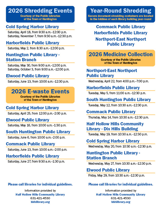 Half Hollow Hills Community Library tweet media