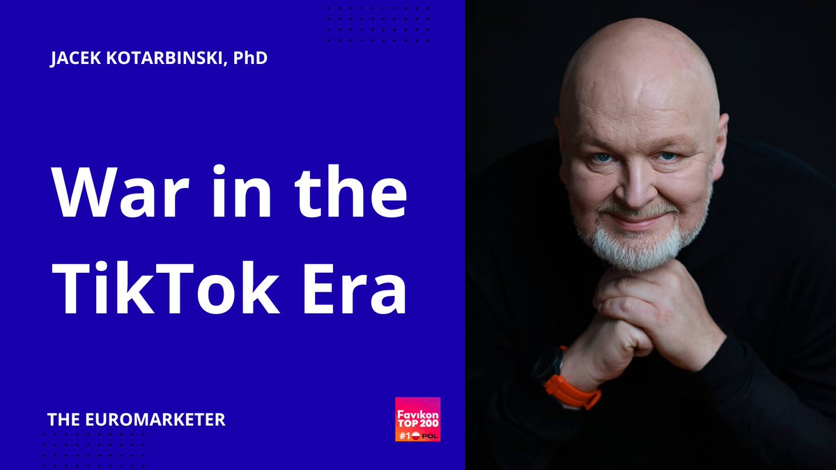 Kotarbinski's tweet photo. War in the TikTok Era https://t.co/YVqMiM2RHw #socialmedia #media #war #IranWar @WSJ @washingtonpost @nytimes @AP https://t.co/OykHarMYa6