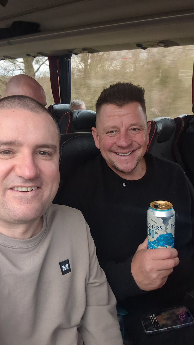 Barnsley away on the Fun Bus