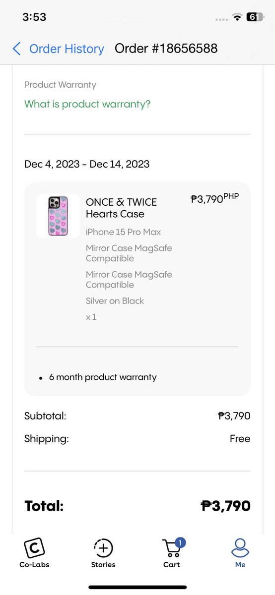 Please Retweet
WTS LFB PH 
TWICE CASETiFY Iphone 15 Pro Max Case

⏳️RUSH SALE⏳️

-500 pesos 
-Official, onhand, mint, opened, never been used
-Gcash, Jnt 

Nayeon Jeongyeon Momo Sana Jihyo Mina Dahyun Chaeyoung Tzuyu