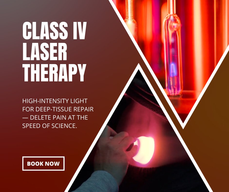 clubfivehealth's tweet photo. Healing at the speed of light.
#ClassIVLaser at #ClubFiveHealth isn’t your standard recovery tool. It’s high-wattage photobiomodulation that:
Reaches deep-tissue injuries
Floods cells with ATP for 2X faster repair
Slashes inflammation on contact

Don’t just heal. Accelerate it. https://t.co/r2mWHH5pgo