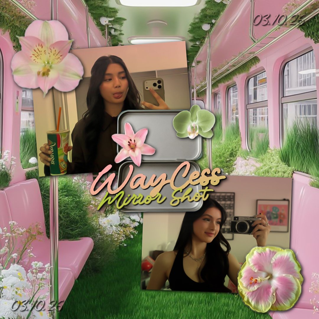 waycessofc's tweet photo. ⠀⠀ : ¨·.·¨ :ㅤ
⠀ ⠀ `· .⠀ 🌷 𝑊𝑎𝑦𝐶𝑒𝑠𝑠 𝑈𝑝𝑑𝑎𝑡𝑒 !
Mirror selfies from Princess Aliyah & Waynona Collings today! 🪞💚
Serving looks and giving us WayCess telepathy 🫶🏻. ✨ 🩷
#waycess #princessaliyah #waynonacollings https://t.co/07vTO4BfHx
