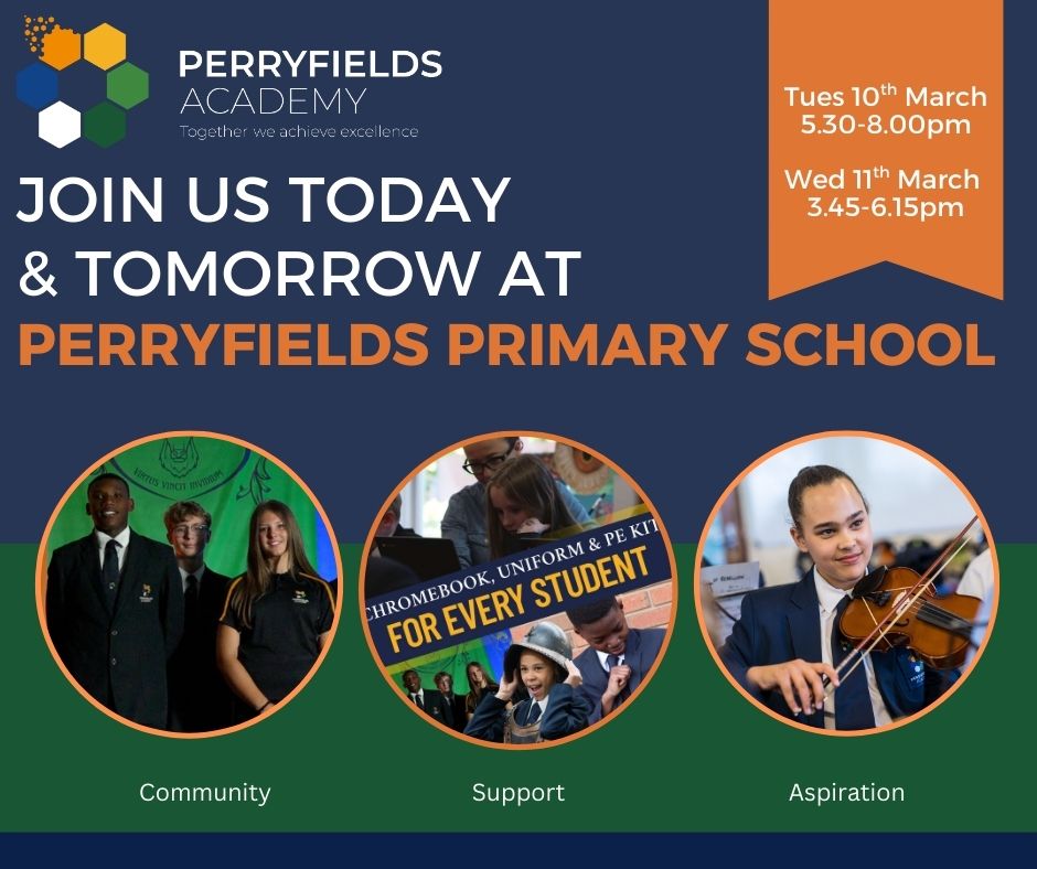 Perryfields Academy tweet media