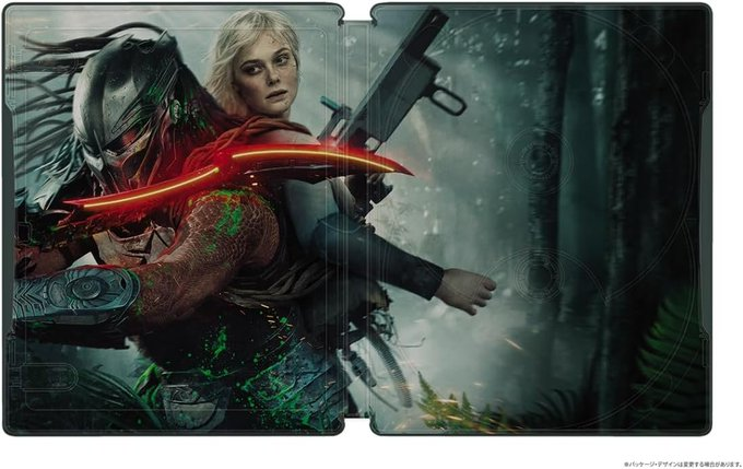 「プレデター：バッドランド」４Ｋ ＵＨＤ ＋ ブルーレイ セット(スチールブック仕様)
シリーズで初めてプレデターを主人公に描く、新たなプレデターが始動‼
音声解説含む、舞台裏に迫るファン必見のボーナス・コンテンツ満載！

4月3日発売
購入・詳細はこちら➡amzn.to/4pqZWYY