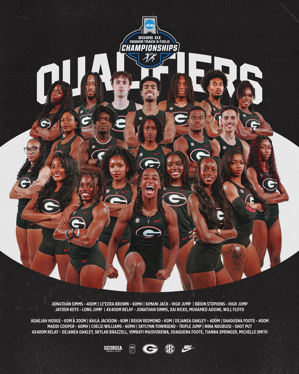 Georgia Track + Field tweet media