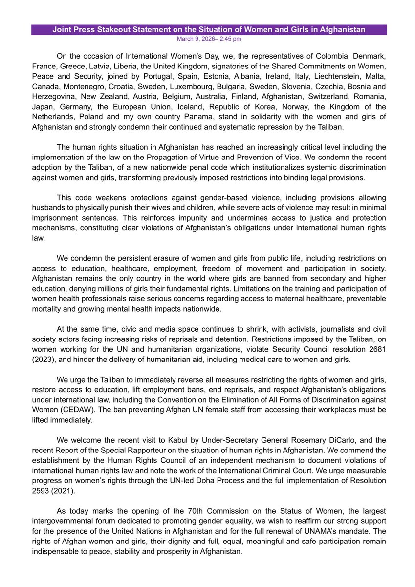 Permanent Mission of Panama to the UN tweet media