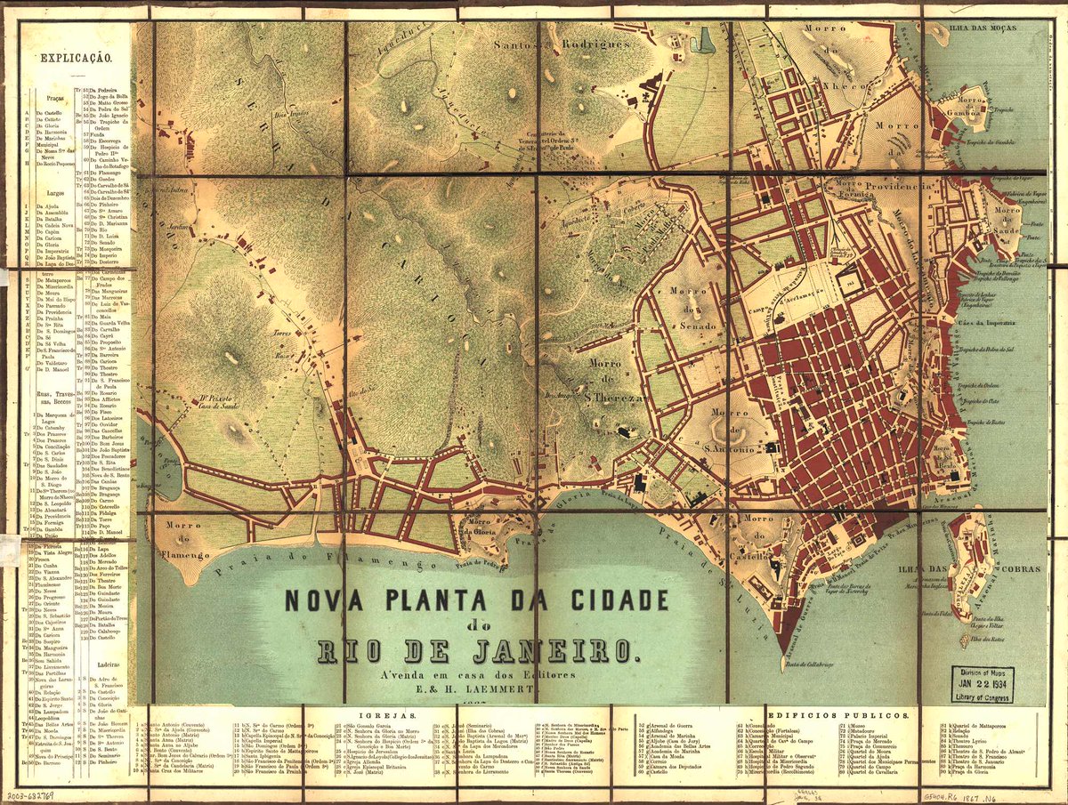 querometro's tweet photo. Uma das coisas mais engraçadas desse post é ver pessoas espantadas com o norte virado de lado!

Mas vocês sabiam que isso é muito comum em mapas históricos do Rio de Janeiro?

É uma tradição alinhar as direções com o Largo do Paço (atual Praça XV), como marco geográfico da cidade https://t.co/v33Hj65ciw