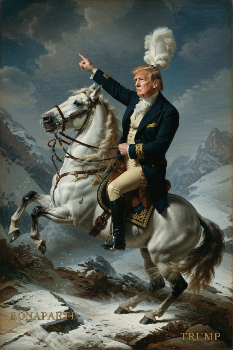 scotttca's tweet photo. @kamilkazani Trump is a napoleon.

Polarizing, ambitious, and regarded as either an egotistical tyrant or a genius revolutionary. https://t.co/fnOz2uMdea