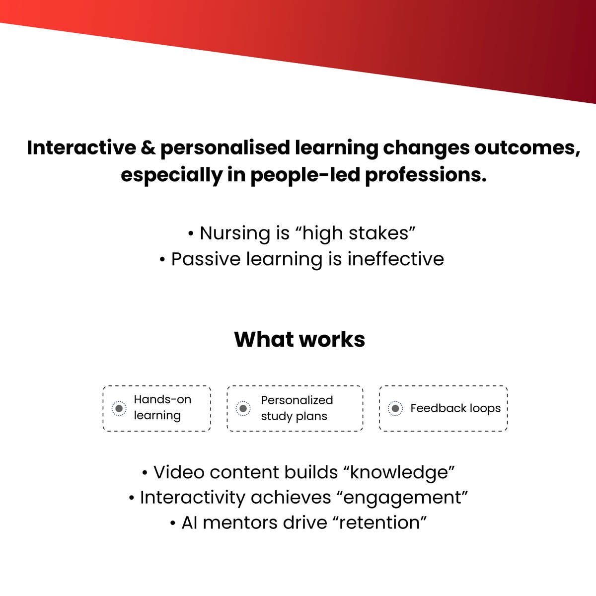 Lumikai's tweet image. Interactive learning + AI-led personalisation will define the next generation of learning.

Through our Systems of Play thesis, we see engagement mechanics and feedback loops from games moving into legacy industries.

Excited to partner with Nprep.

#InteractiveLearning #AI