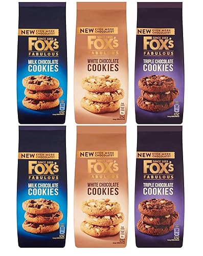 AkaiTsukiVT's tweet photo. I just received Fox's Fabulous Chunky Cookies 6 x 180g - Milk chocolate, white chocolate, triple chocolate from Crimmie via Throne. Thank you! https://t.co/DvMeVmdikU #Wishlist #throne https://t.co/Mw8w8YTzq1