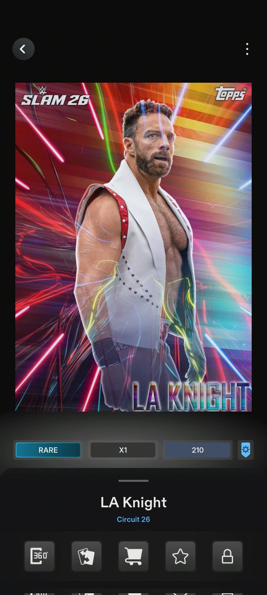 QueenToto87's tweet image. Oh look at you, you beauties. #ToppsSLAM