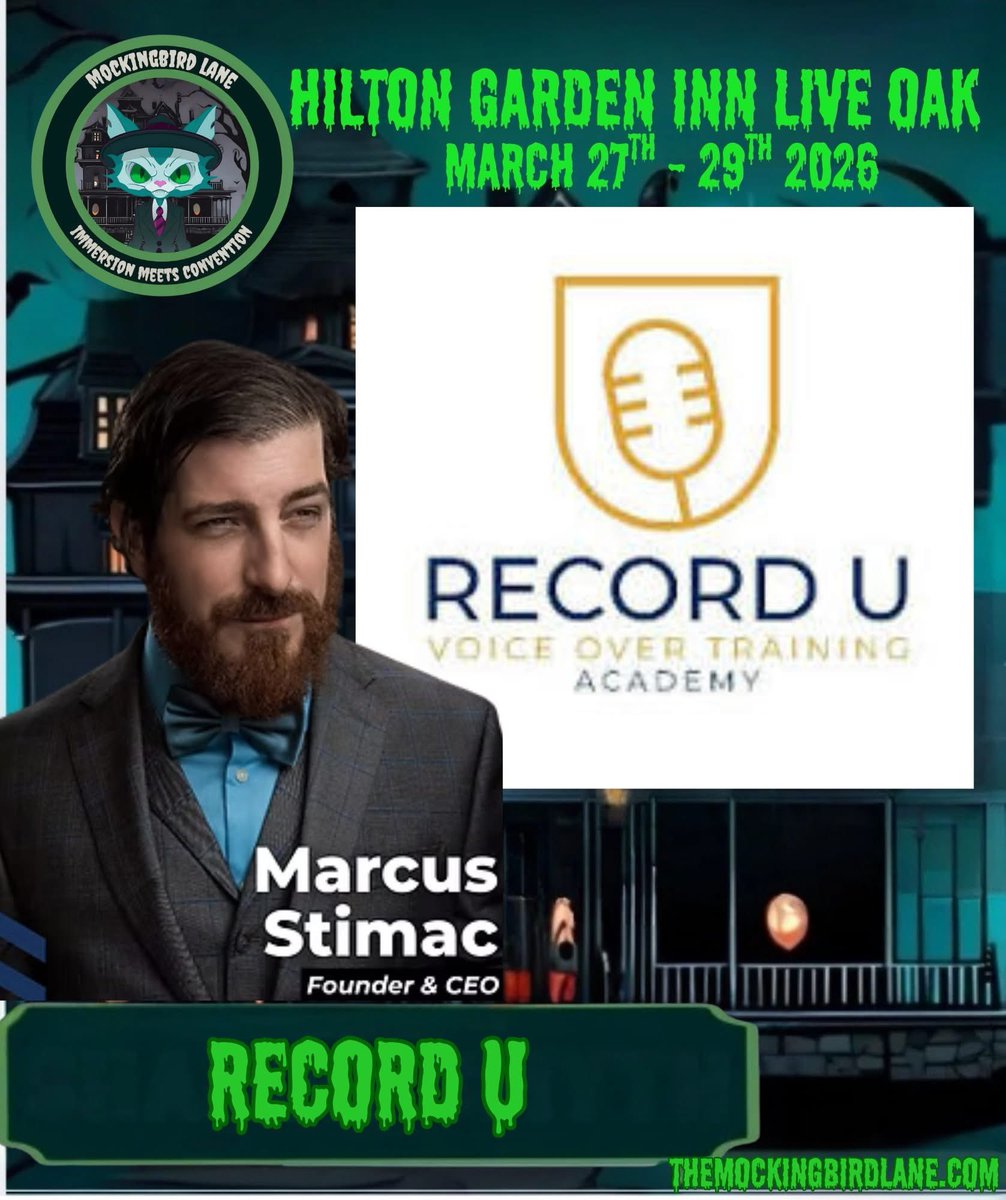 URecordingU's tweet photo. 🎤 Friday Panel and Dubbing Sessions Saturday and Sunday!🎤

Record U will be hosting a special panel on Friday March 27th  introducing their portable Dubbing Booth, giving attendees a peek into an immersive voice acting setup and the magic that happens behind the microphone. https://t.co/f2XNInrZ9A