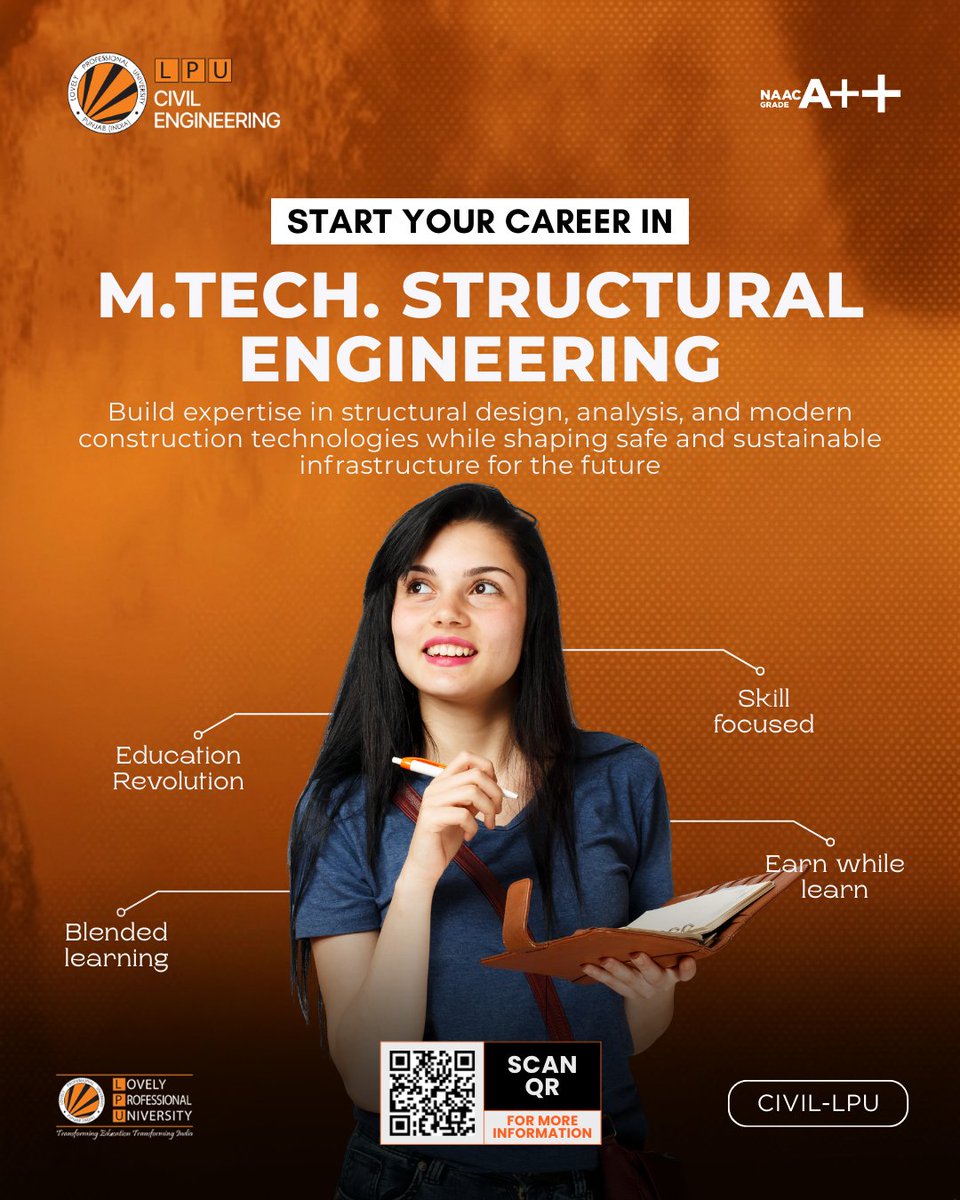 Build the Future with Structural Engineering! 🏗️ Admissions are now ...