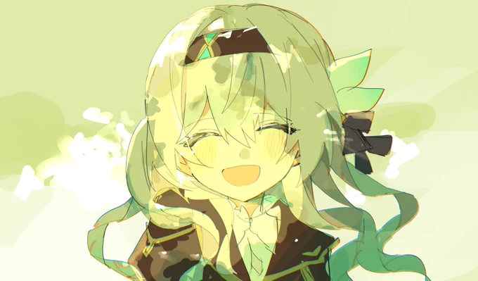 笑って!