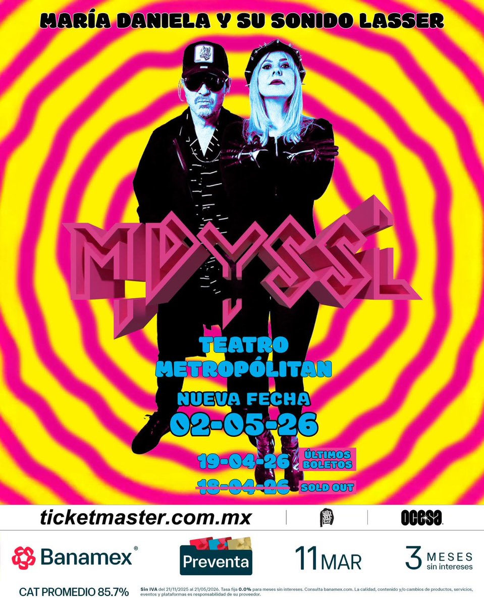 Maria Daniela y su Sonido Lasser tweet media