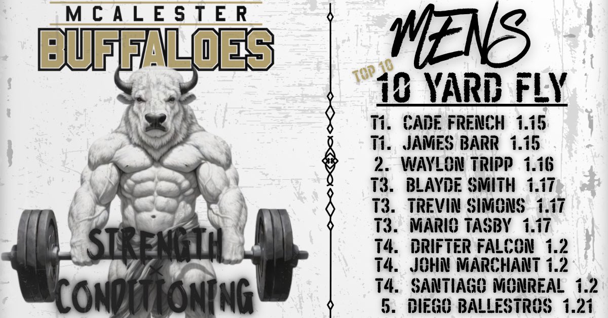 McAlester Buffalo Iron tweet media