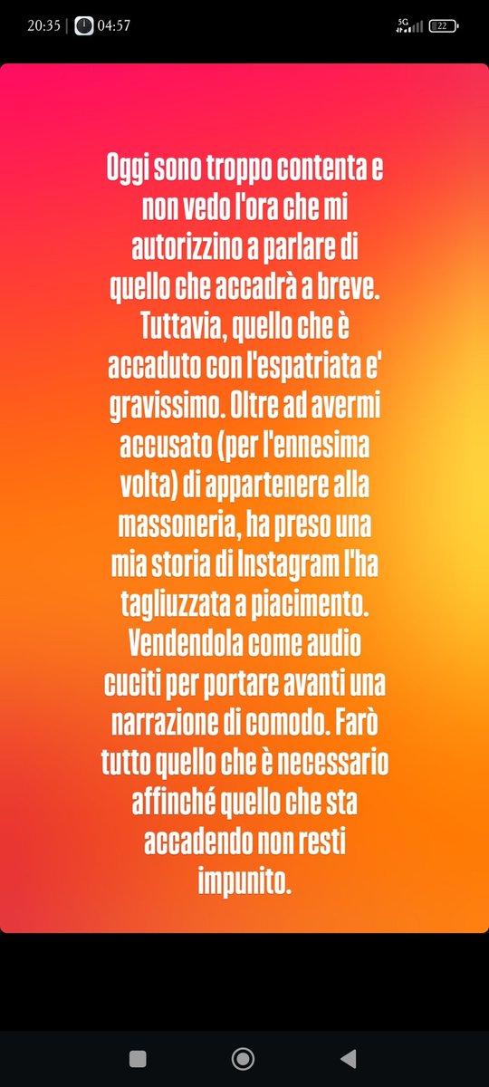 filo86801's tweet photo. Storia IG di quella stupida di #DUMASTER
l'espatriata è la nostra @bugalalla amici sappiamo tutti che MENTE SAPENDO DI MENTINE!!
IL VIDEO L'ABBIAMO VISTO TUTTI POSTATO ORE PRIMA CHE BUGA LO DICESSE!
#Garlasco #Garlascopoli #bugalalla https://t.co/E49vCVCGZH