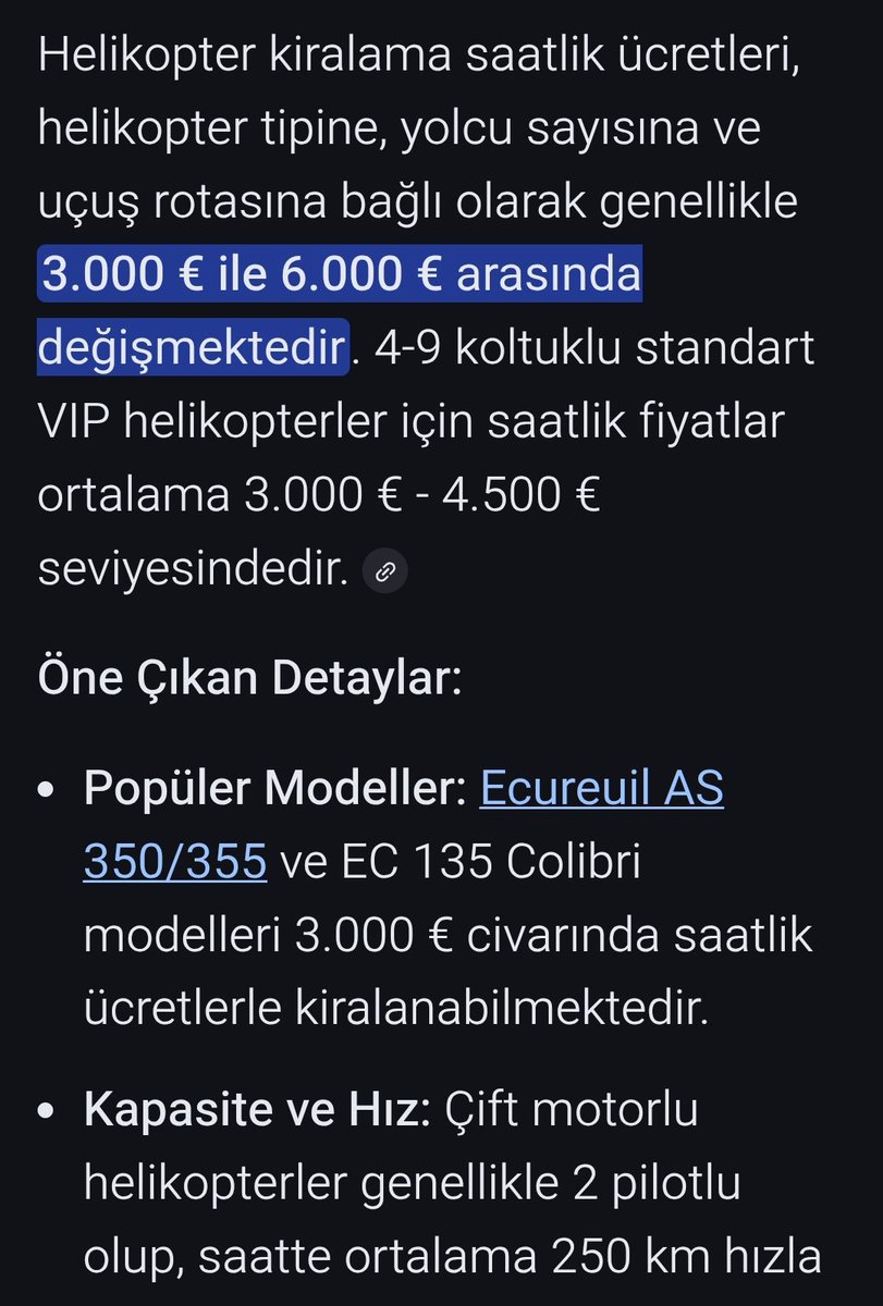 HELİKOPTER KİRALAMA BÜTÇENİZ VARSA ARAÇ KULLANIN AKSİ HALDE KIMILDAMAYIN .. <a href="/mustafaciftcitr/">Mustafa ÇİFTÇİ</a> <a href="/abakingurlek/">Akın Gürlek</a> <a href="/Akparti/">AK Parti</a> <a href="/MHP_Bilgi/">MHP</a> <a href="/Ulku_Ocaklari/">Ülkü Ocakları</a> <a href="/turanbulent/">Bülent TURAN</a> <a href="/YildizFeti/">Feti Yıldız</a> #EhliyetAffı #ehliyetimedokunma #ehliyetimekmeğim #trafikyasasıonaylandı #galatasaray #GSvLİV #survıvor2026