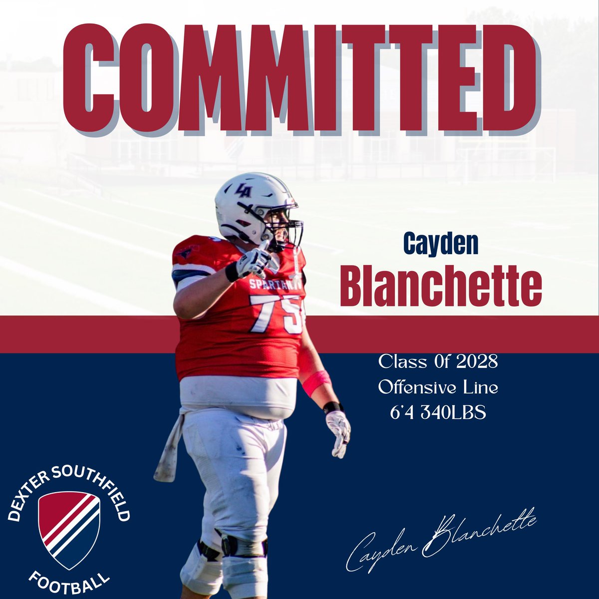 Cayden Blanchette '28 tweet media