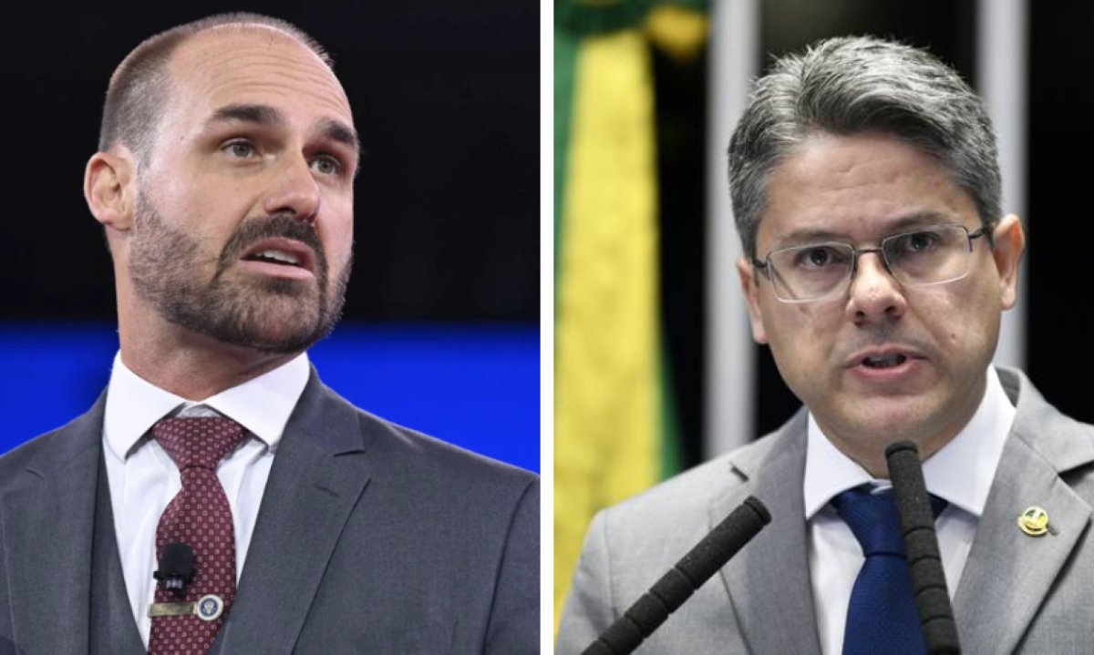Enquanto um surfa em Miami, o outro luta contra os corruptos do <a href="/STF_oficial/">STF</a> , eis a razão dos ataques em massa de robôs e influencers pagos contra o Senador Alessandro🎯