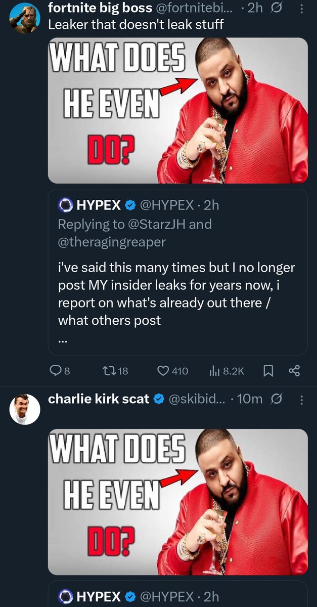 fortnite big boss tweet media