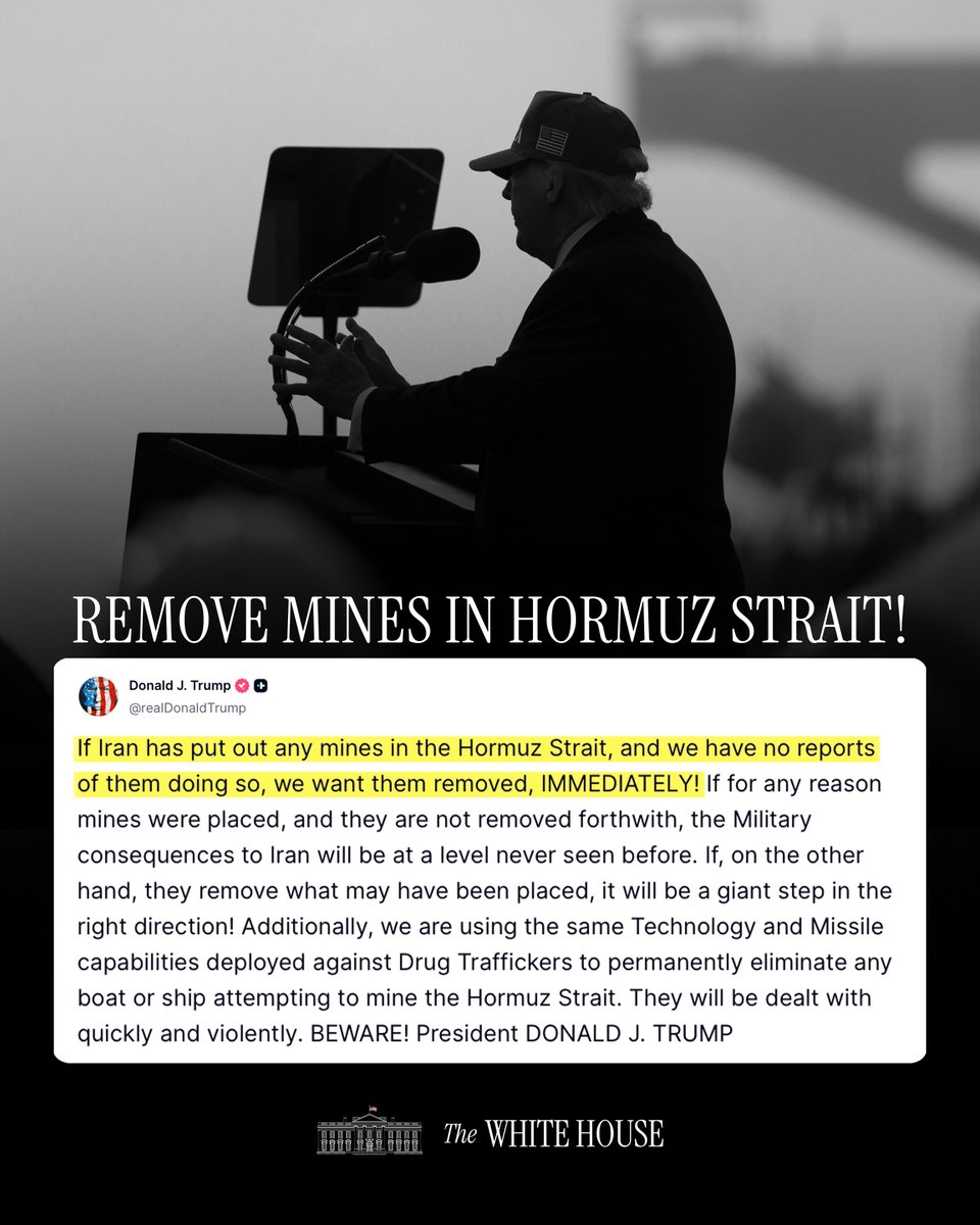 The White House tweet media