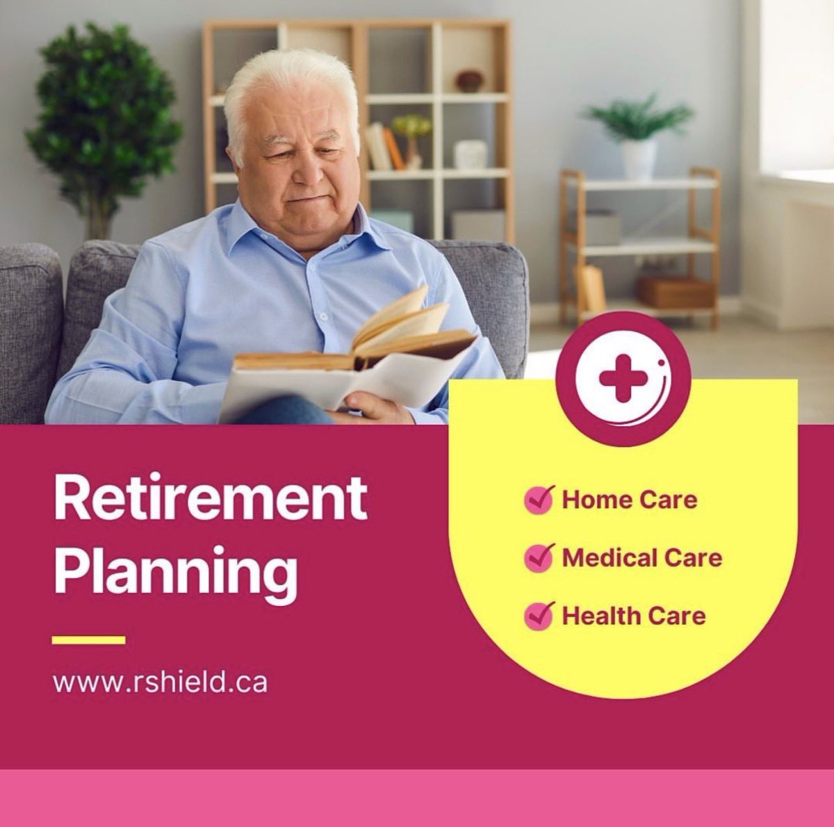 RShieldCanada's tweet photo. Retirement Planning in Canada 🇨🇦. https://t.co/MasVjMB9uu  For more information you can reach us at 1 (866) 517-0606 #retirementplanning #retirementgoals #insurance #oldpeople #enjoylife #goldendays #explorecanada #toronto #staysafe #retirementshield #canada #healthinsurance https://t.co/MqHaBlEmBF