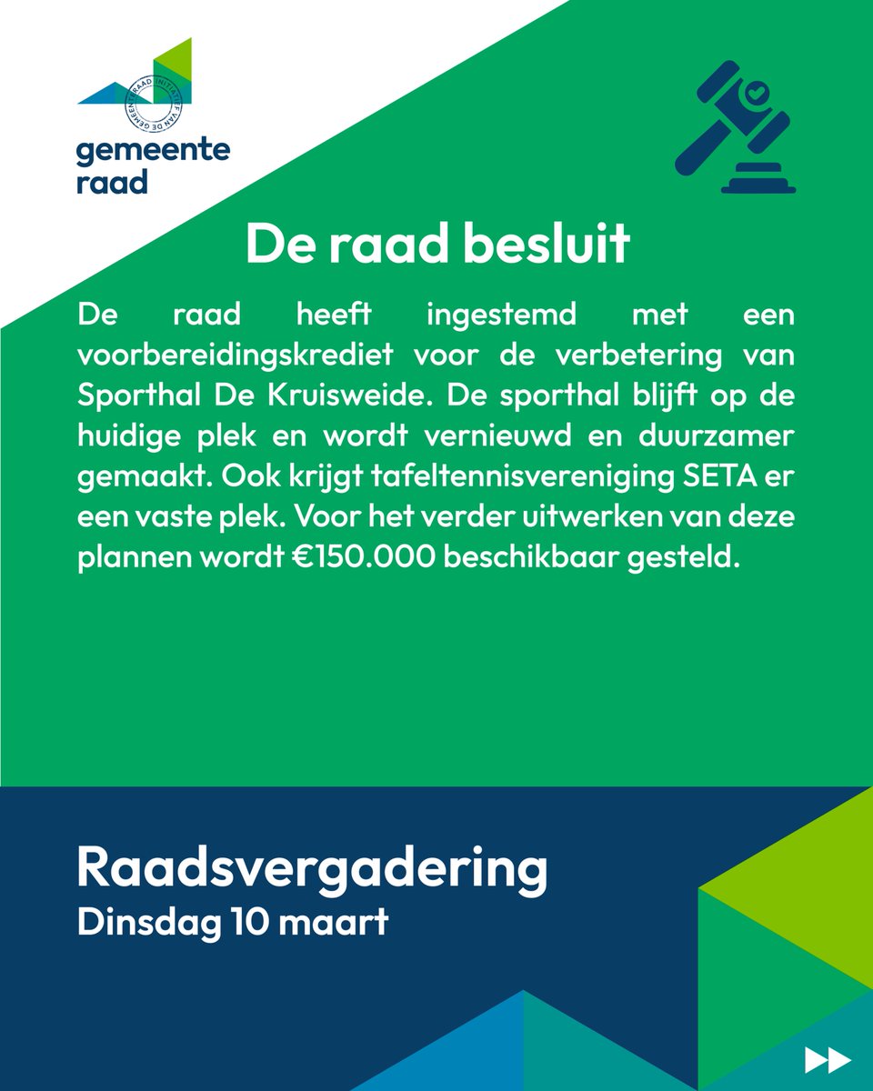 Gemeenteraad Horst aan de Maas tweet media