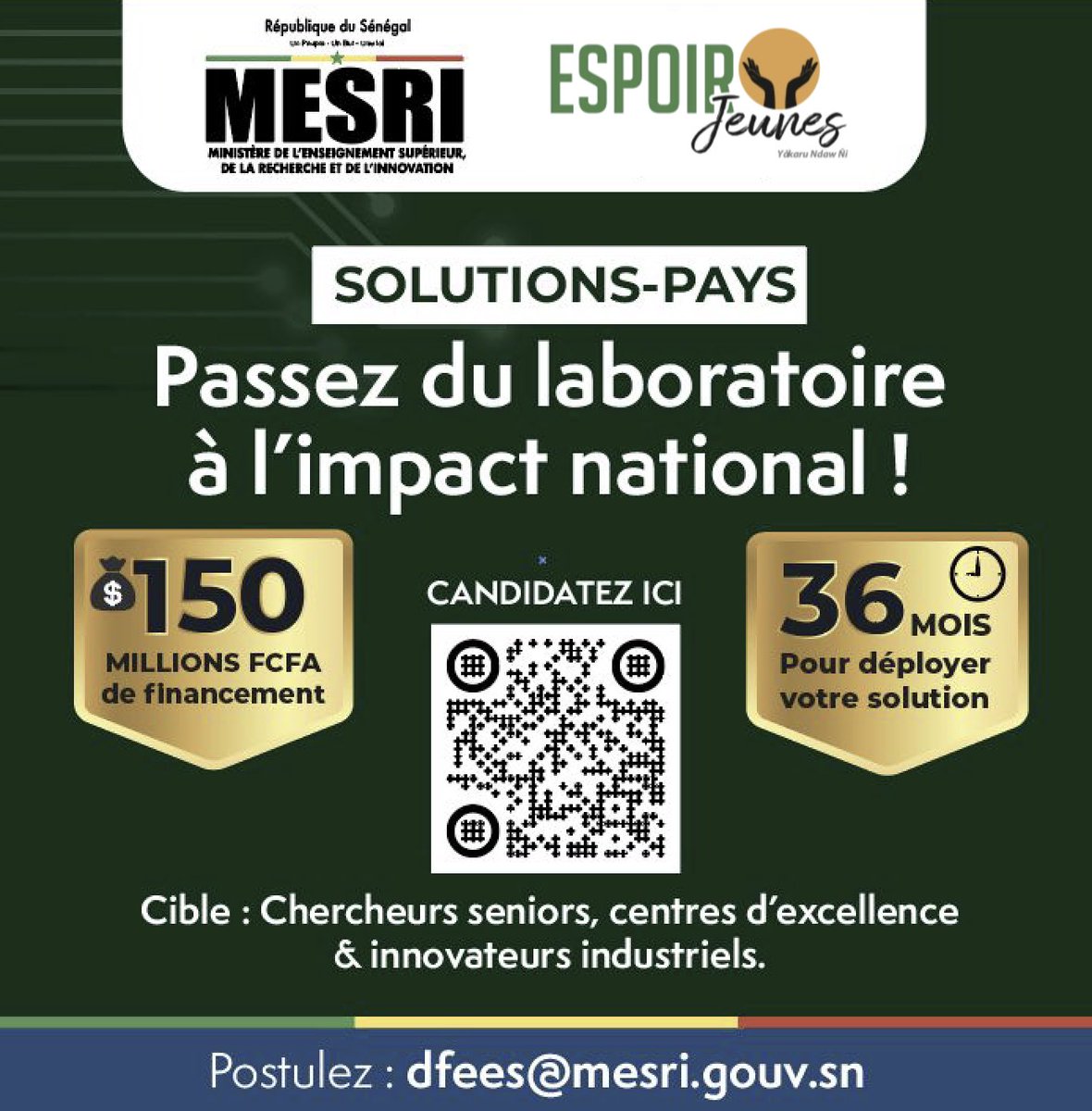 MESRI SENEGAL tweet media