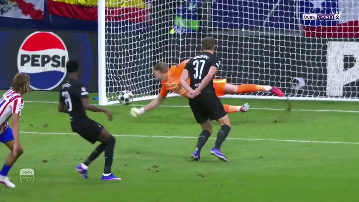 الهدف الأول لأتلتيكو مدريد في مرمى توتنهام 