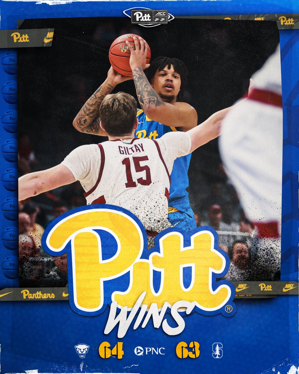 Pitt_MBB's tweet photo. Back tomorrow 😼 Hail To Pitt 🔵🟡 https://t.co/VfsXdzdFrX