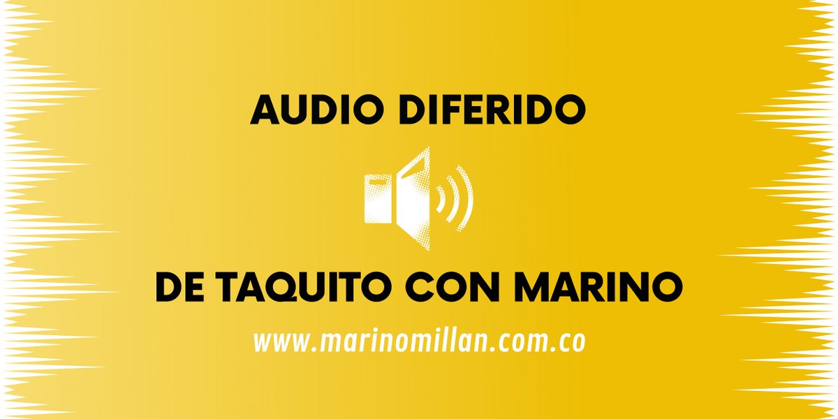 Audio:
DE TAQUITO CON MARINO (repetición)
martes 10 de marzo de 2026
César Augusto Arias, Carlos Trujillo, José Daniel Pérez, Jorge “Piolo” Millán y Marino Millán.
Enlace para escuchar:
go.ivoox.com/rf/169894266