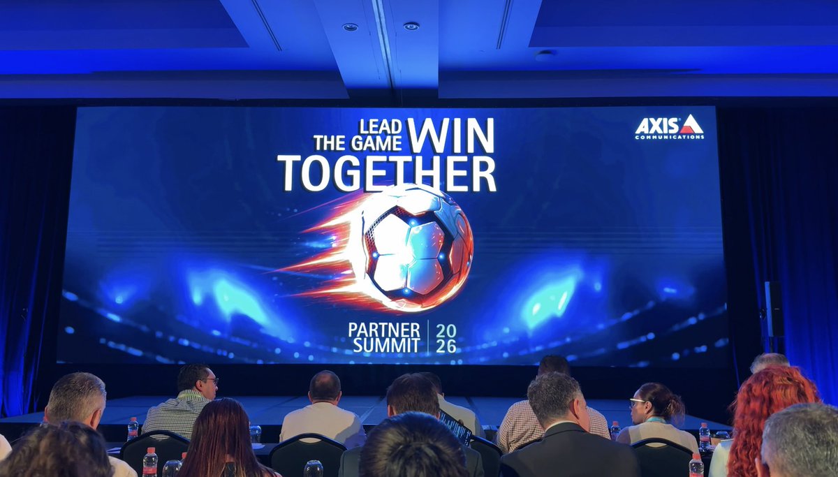 Está começando o #AxisPartnerSummit2026!! 🚀🚀🚀