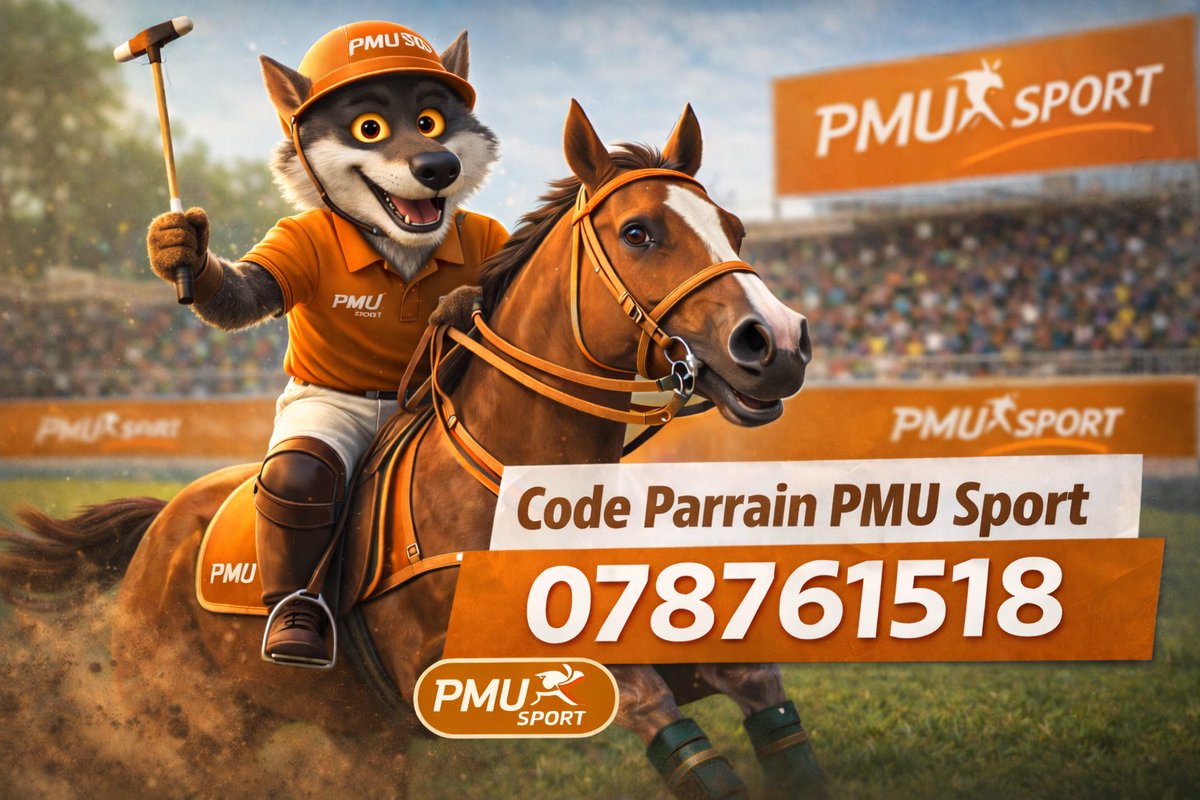 parrainwinamax_'s tweet photo. 🐺💸 5€ OFFERTS sur PMU &amp; PMU Sport !

Inscris-toi avec mon code parrain PMU / PMU Sport :
🎟️ 078761518

🎁 5€ offerts pour tester les paris :
🏇 Turf PMU
⚽ Paris sportifs PMU Sport

👉 https://t.co/cH6UU86Lad

#PMU #PMUSport #CodeParrain #BonusParis #Turf #ParisSportifs 🐎⚽ https://t.co/427TLt7gqH