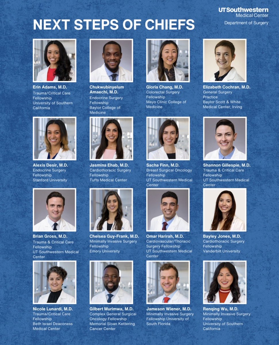 UTSW Surgery Residents tweet media