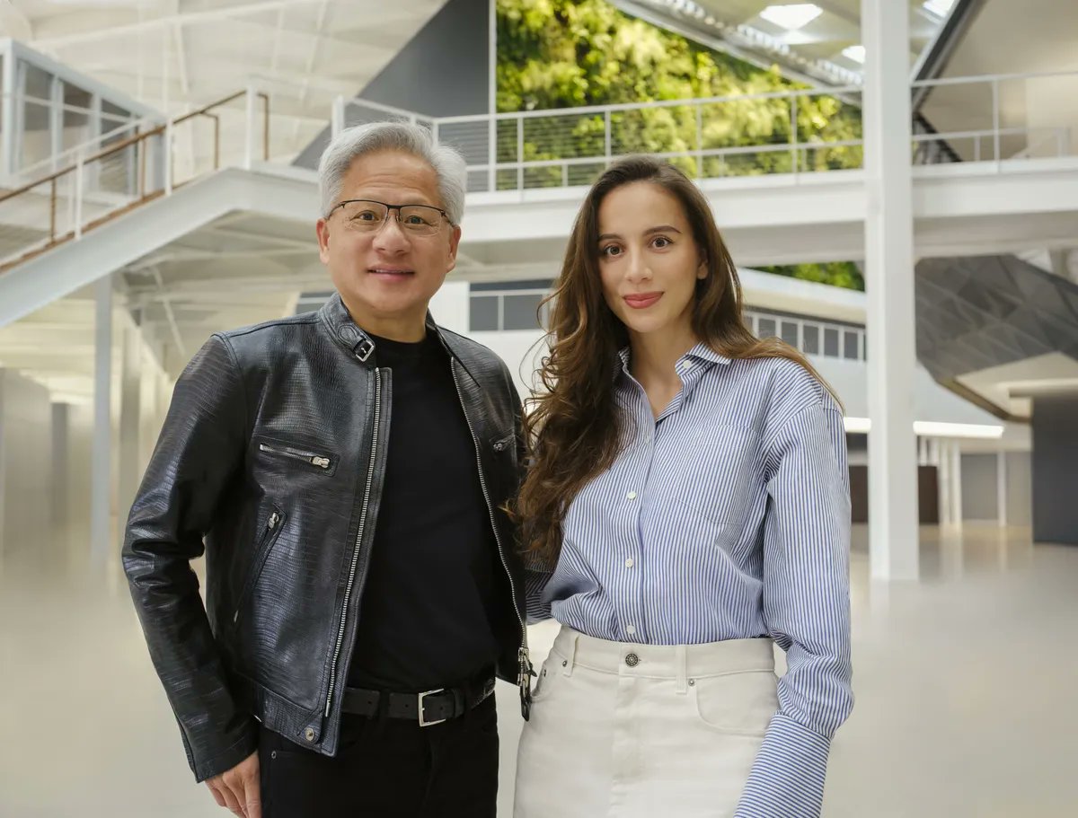admirim's tweet photo. Albanian American Mira Murati's firm Thinking Machines Lab strikes a multibillion deal with the world's most valuable company Nvidia. https://t.co/OGmL6Azxl4