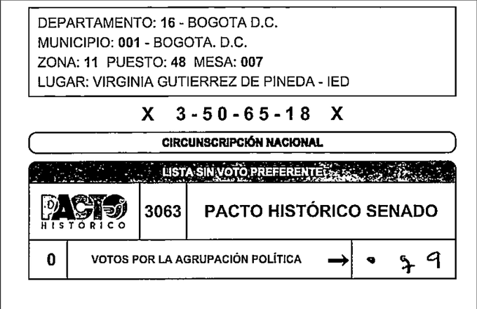 🚨 ¡ALERTA NACIONAL: EL ROBO ES MASIVO! 🚨

Las denuncias no paran de llegar: me informan desde todo el país que el fraude electoral contra el Movimiento Salvación Nacional y la lista de Abelardo de la Espriella es descarado.

Estamos viendo una manipulación sistemática en los