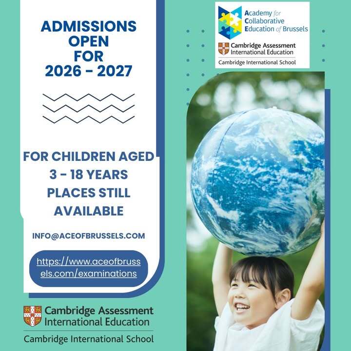 ACE of BRUSSELS INTERNATIONAL SCHOOL tweet media