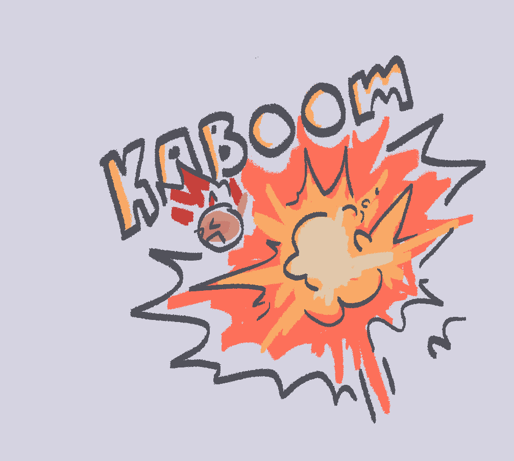 "can i request a kiribaku kiss in which bakugo explodes" -> average krbk moment noctemint.straw.page