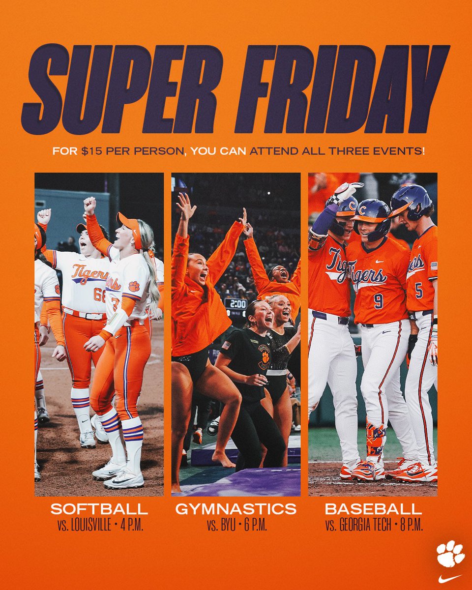 Clemson Athletics tweet media