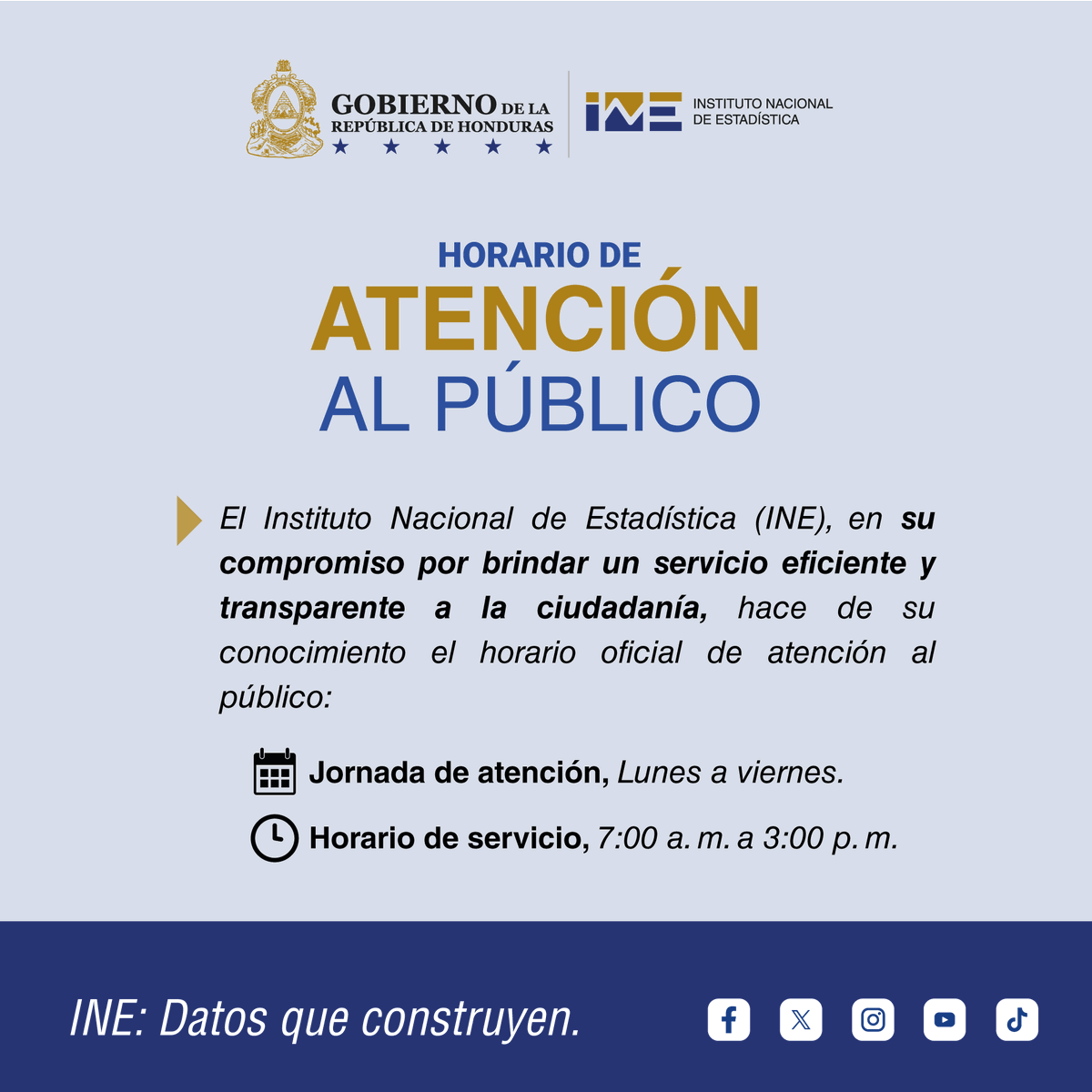 INE Honduras tweet media