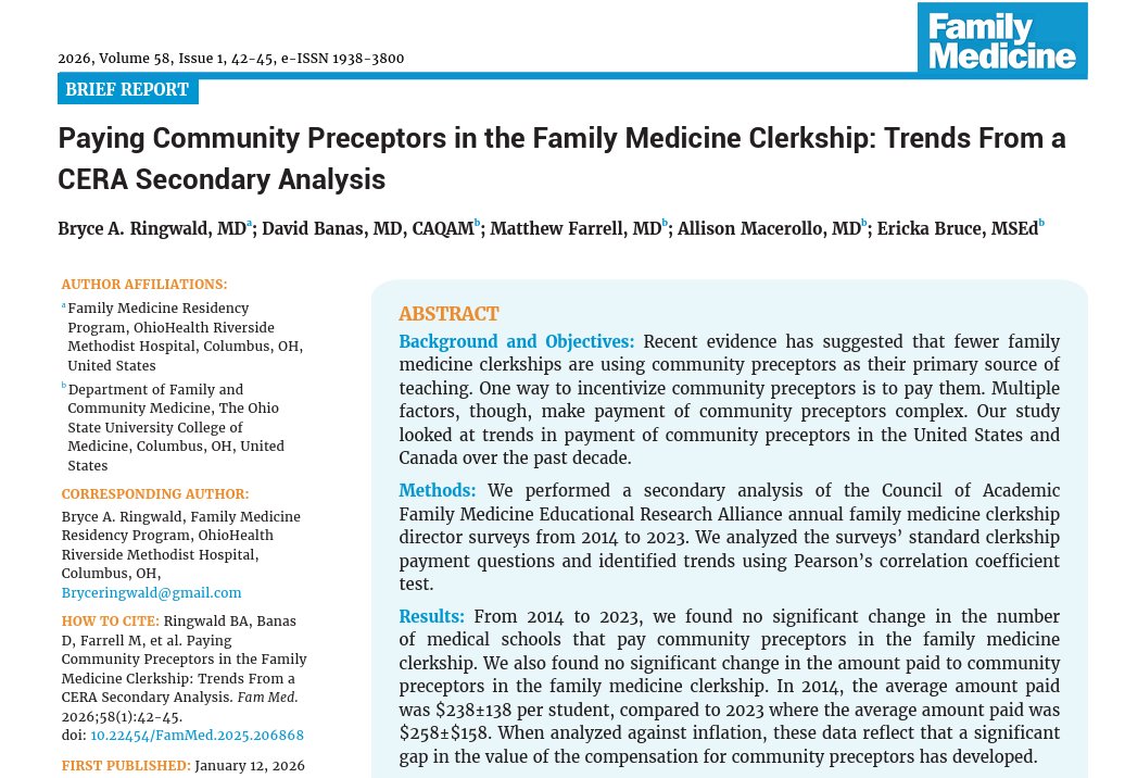 Family Medicine Journal tweet media