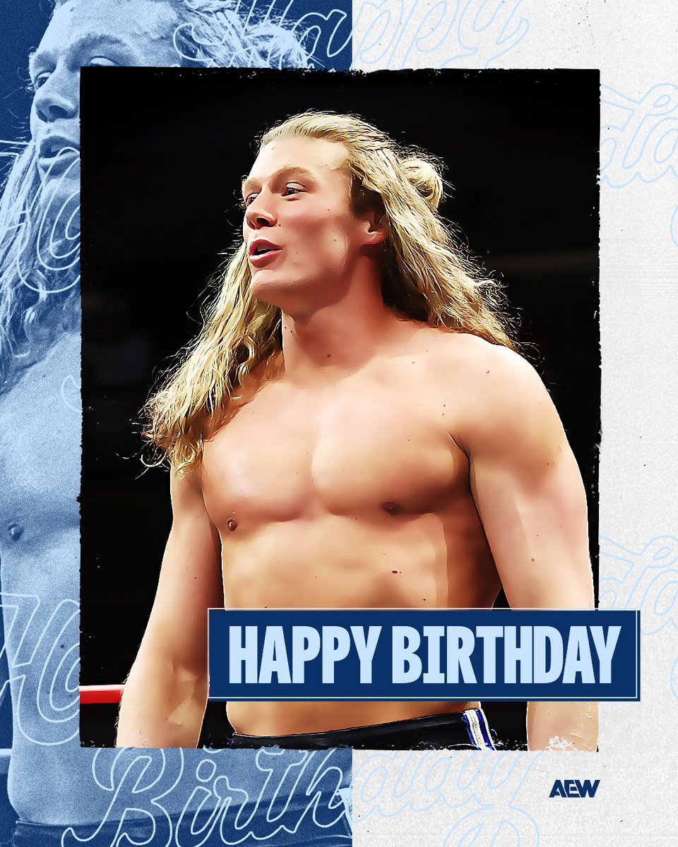 AEWFrance1's tweet photo. Un Joyeux Anniversaire à l'un des membres du Frat House @griffgarrison1 !!!! 🎆🎇🎁🎀🎂🎊🎉 #AEW #AEWFrance #myAEW #WatchAEW https://t.co/EZAZD9wR0o
