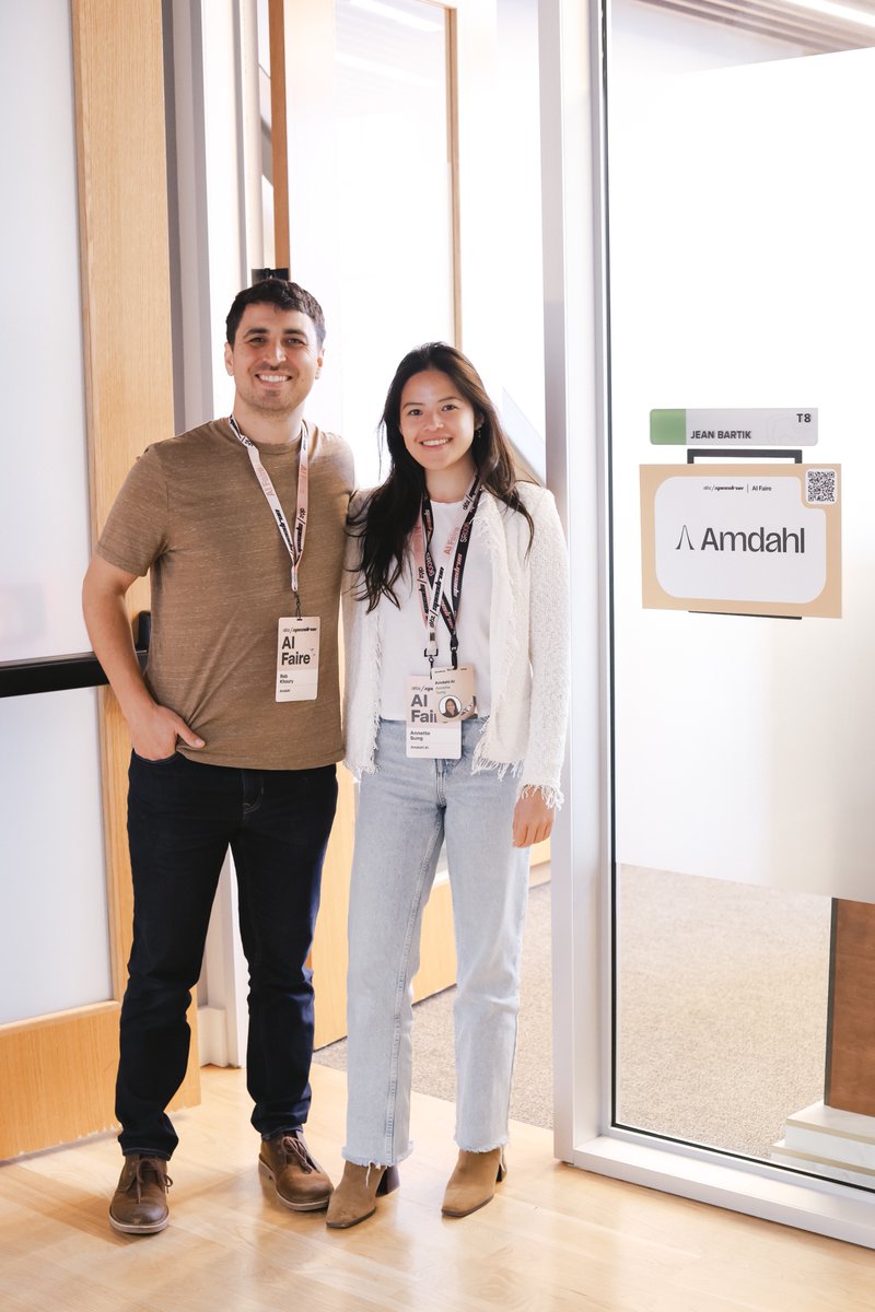 worldwide_nette's tweet photo. Amdahl was one of 20 companies to demo to 200+ enterprise leaders at @a16z @speedrun AI Faire last Friday. 

Honestly it was crazy to see how much energy was in the room.

Events like this showed me how much opportunity there is ahead of us.

As a gtm nerd, best part of my day was solving *real* marketing problems *live* with execs and GTM leaders from top companies all around the world. With our product, right then and there. 

There's a moment in every AI demo where the person's body language changes. I saw this happen over and over again on Friday. It's when they see their very own business pain reflected back - in a product experience that just took that down to seconds. 

-- 

Massive shoutout to @_CallMeMacy @EmlynThompsonLA  @SamiraBehrouzan for putting this incredible event. You guys CRUSHED it!!!! (as always). 

Grateful for the @a16z team for building this incredible community of founders and operators. I feel lucky to be here. @far33d @custo_lejla @tkexpress11 @Tocelot @andrewchen @kenanhsaleh @chen @justmazer